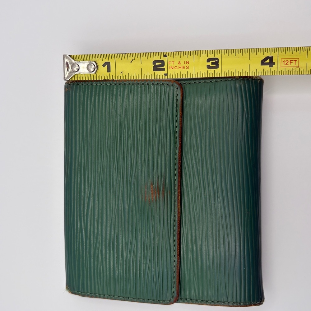 Louis Vuitton Forest Green Epi Leather Wallet - Picture 9 of 10